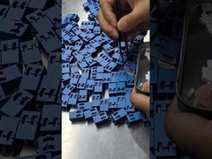 Connecteur à fibre optique LC duplex Connexions doubles pour réseautage à haute densité