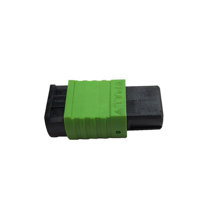 Kit de connecteur de fibre optique flexible avec ferrule en plastique