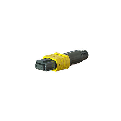 Bon prix Connecteur MPO à haute densité en fibre optique pour réseau de transmission en fibre mini 43 mm en ligne