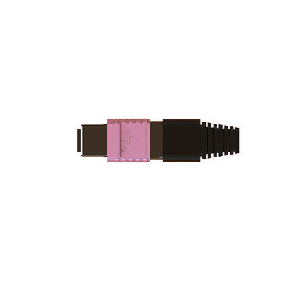 Bon prix Connecteur MPO MTP avec bande jackée Boot 3,0 mm 12 connecteur à noyau OM4 meganta en ligne