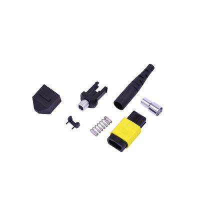 Bon prix MPO/MTP 12/24 Core 3,0 mm Multimode Fibre Optique Connector Kits avec une faible perte uL94v-0 en ligne