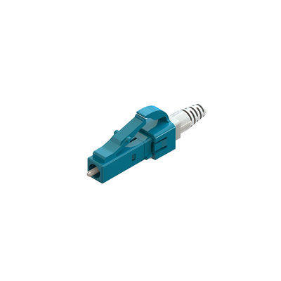 Bon prix LC/Upc 0,9 Kit de connecteur à fibre optique simple mode simple bleu Angle droit en ligne