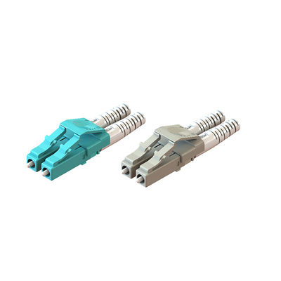Connecteur à fibre optique LC duplex Connexions doubles pour réseautage à haute densité