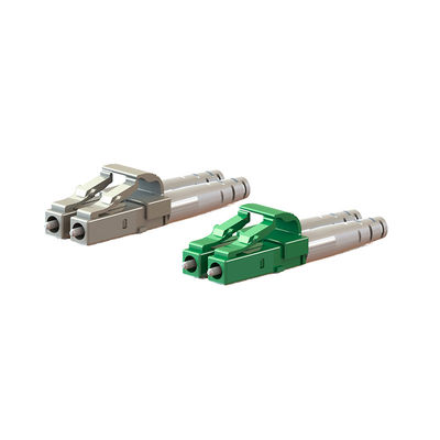 Connecteur à fibre optique APC LC duplex de 3,0 mm pour les réseaux à haute densité