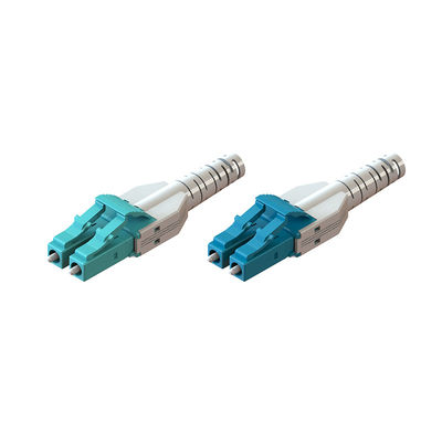 Connecteur à fibre de cochon LC Connecteur optique Pour applications à haute densité