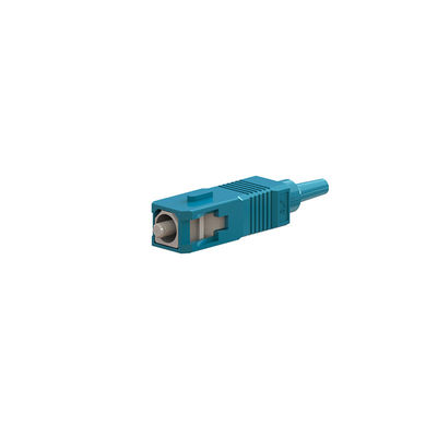 0Connecteur SC à fibre optique de.9 mm Faible perte d'insertion et alignement de haute précision