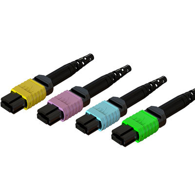 Connecteur à fibre optique MPO à faible perte d'insertion 3.0 60 mm 12/16/24 Noyaux mâle femelle