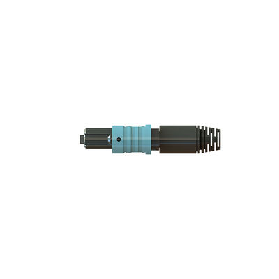 43 mm 16 cœurs Mini MPO connecteur à fibre optique pour fibre de queue de porc avec ferrule céramique