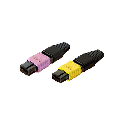Bon prix Connecteur à fibre optique MPO mâle femelle 4 - 24 cœurs en ligne