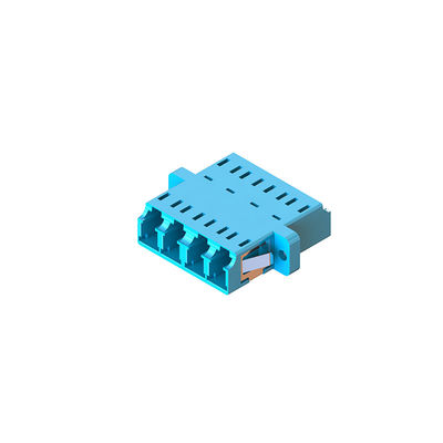 qualité D4 Adaptateur de fibre optique de type LC avec bride en couleurs multiples et bonne portabilité usine