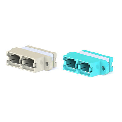 Coupleur à adaptateur à fibre optique Quad MPO FTTX avec bonne portabilité et interchangeabilité