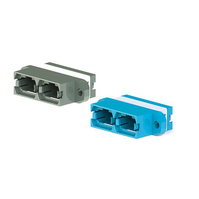 Flanche d'adaptateur à fibre optique MPO à double haute précision pour cadre de distribution optique