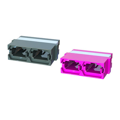 Bon prix Matériau plastique Adaptateur à fibre optique MPO en noir bleu vert et couleurs aquatiques en ligne