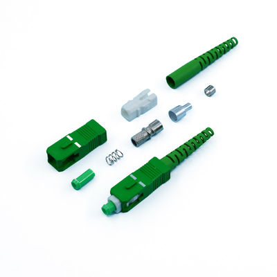 Connecteur optique SC à fibre optique mono-mode avec tolérance de haute précision