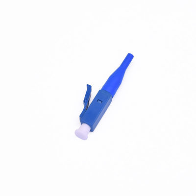 Agua Blue Boot Color LC APC Connecteur rapide en fibre optique de 0,9 mm et 2,0 mm pour une haute durabilité
