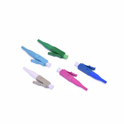 Bon prix 0.9mm LC connecteur de fibre tout en plastique en PEI simplex duplex pour FTTH à faible perte en ligne